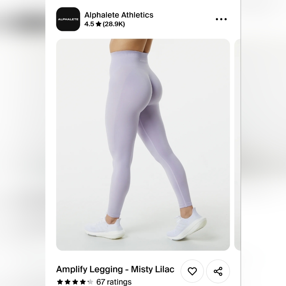 Alphalete Amplify Leggings - Picture 3 of 8